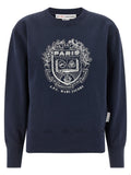 Blue Cotton Sweatshirt