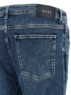 Blue Cotton Skinny Jeans
