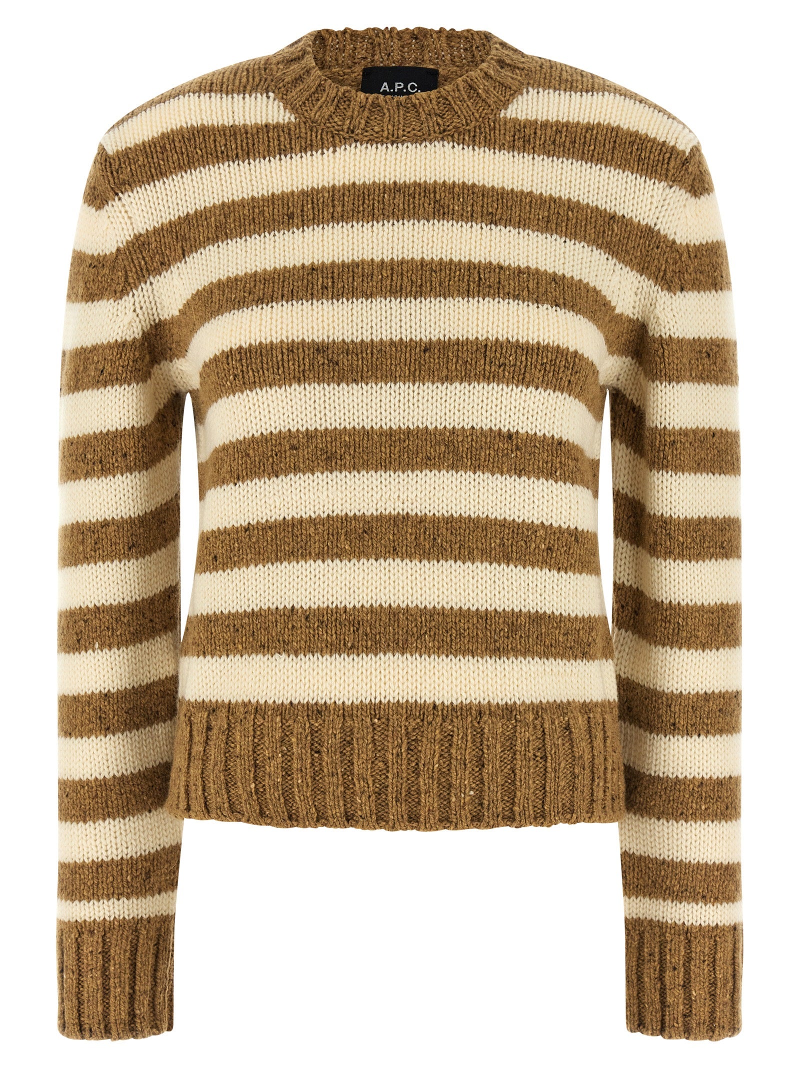 Brown Virgin Wool Cardigan