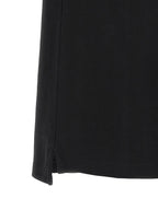 Black Cotton Polo Shirt