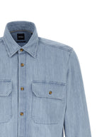 Blue Cotton Blouse