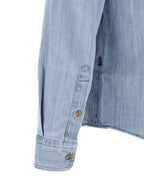 Blue Cotton Blouse