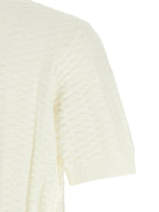 White Cotton Polo Shirt