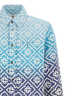 Blue Cotton Shell Jacket
