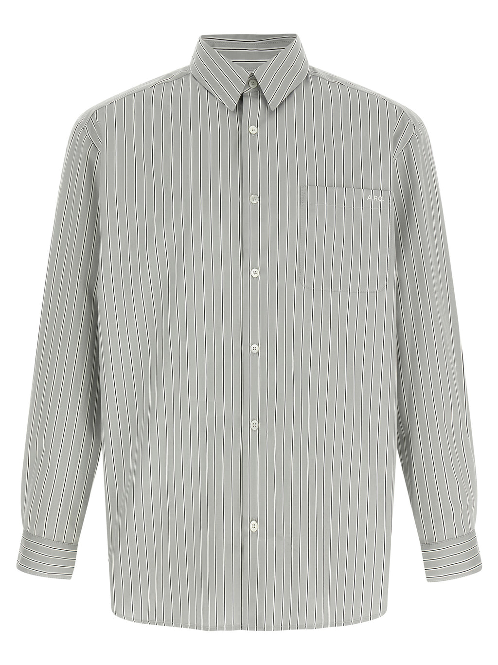 Gray Cotton Blouse