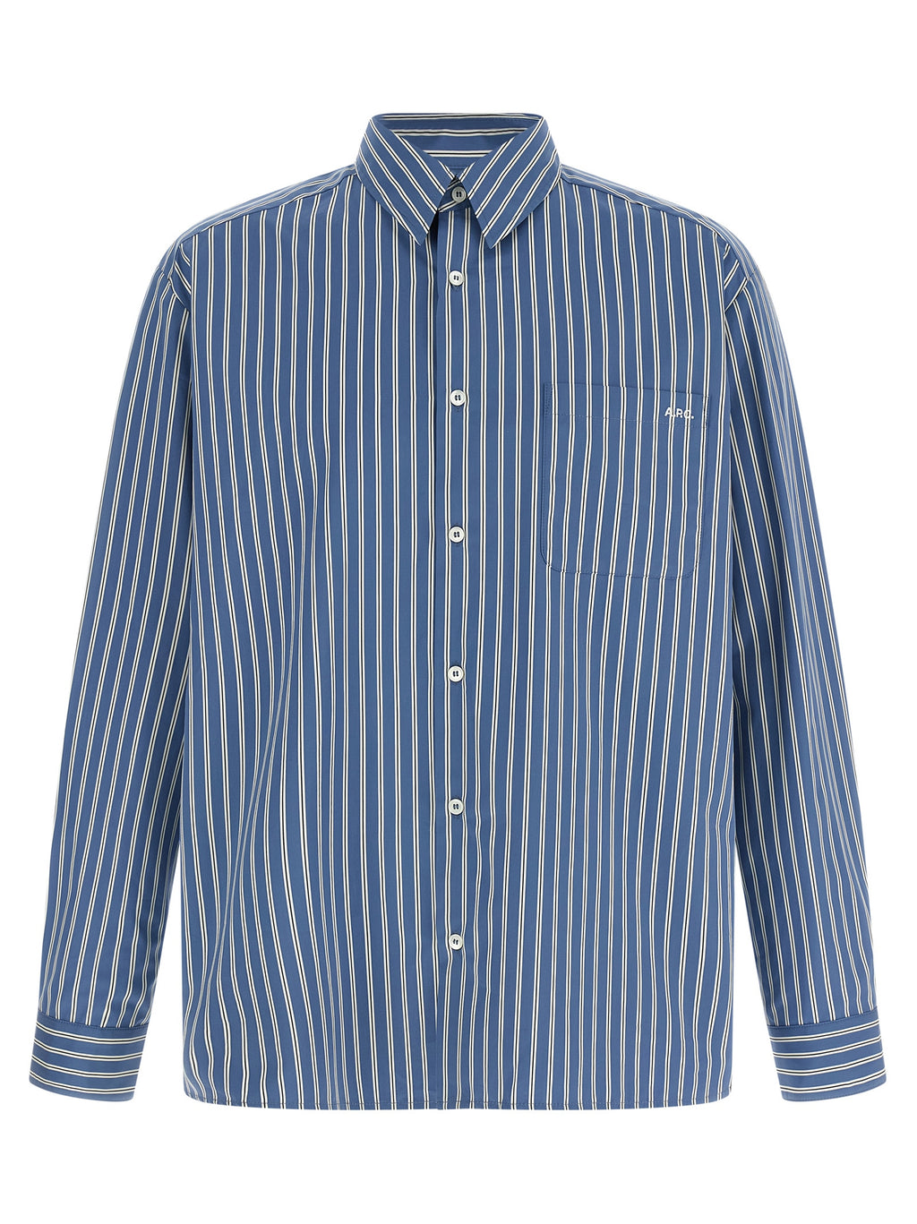Blue Cotton Blouse