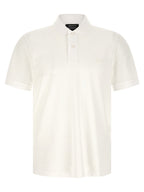 White Cotton Polo Shirt