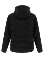 Black Polyester Shell Jacket
