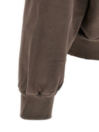 Brown Cotton Sweatshirt