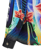 Multicolor Silk Blouse