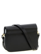Black Cowhide Crossbody Bag
