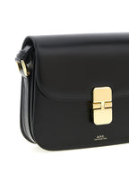 Black Cowhide Crossbody Bag