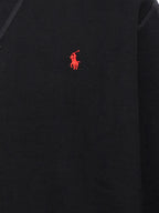 Black Cotton Sweatshirt