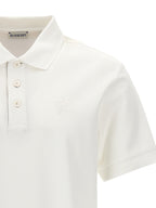 White Cotton Polo Shirt