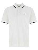 White Cotton Polo Shirt
