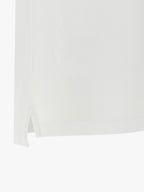 White Cotton Polo Shirt