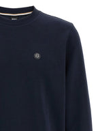 Blue Cotton Sweatshirt