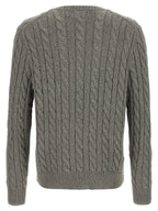 Gray Cotton Cardigan
