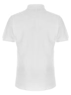 White Cotton Polo Shirt