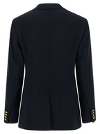 Blue Wool Blazer