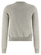 Gray Virgin Wool Cardigan
