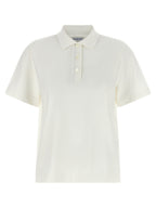 White Cotton Polo Shirt