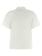 White Cotton Polo Shirt