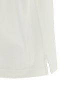 White Cotton Polo Shirt