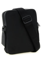 Black Polyester Crossbody Bag