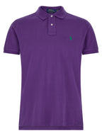 Purple Cotton Polo Shirt