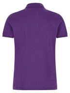 Purple Cotton Polo Shirt