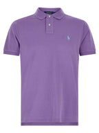 Purple Cotton Polo Shirt