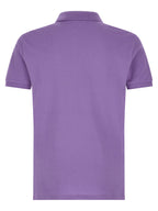 Purple Cotton Polo Shirt