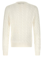 White Cotton Cardigan