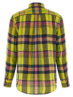 Multicolor Linen Blouse