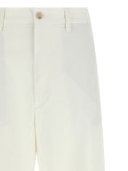 White Cotton Chino Pants