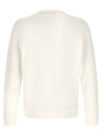 White Cotton Sweatshirt