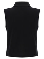 Black Cotton Polo Shirt