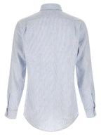 Blue Linen Blouse
