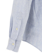 Blue Linen Blouse