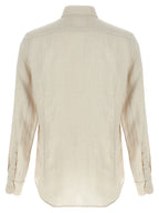 Beige Linen Blouse