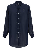 Blue Organic Cotton Blouse