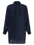 Blue Organic Cotton Blouse