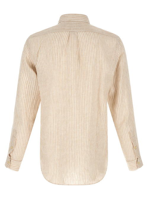 Beige Linen Blouse
