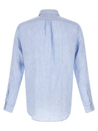 Blue Linen Blouse