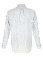 Blue Linen Blouse