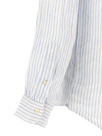 Blue Linen Blouse
