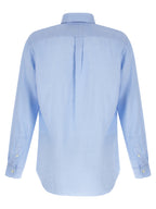 Blue Linen Blouse