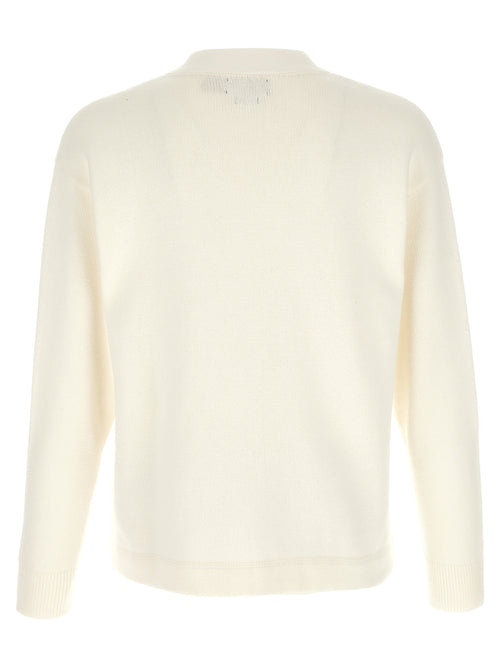 Bicolor Cotton Cardigan