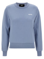 Blue Cotton Sweatshirt